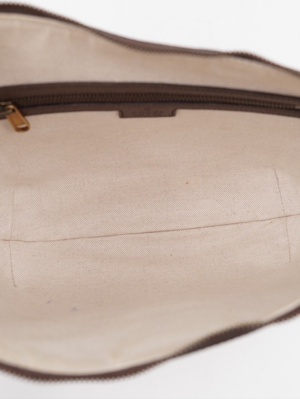 CI32 ❤️ Gucci GG Supreme Monogram Small Ophidia Half Moon Hobo - Picture 13 of 13